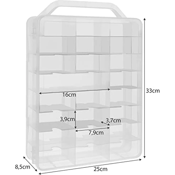 Organizer Suitcase for Storing Toy Cars (33cm x 25cm) – Bild 2