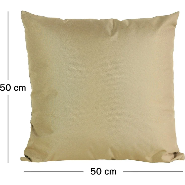 JACK Kissenbezüge 2er Set 50x50cm Outdoor Wasserfest, (2 Stück), 2x Kissenhülle, strapazierfähig, wasserabweisend, Innen & Außen – Bild 4