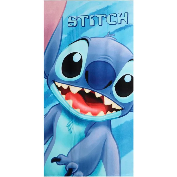Disney Stitch 140x70 cm Kinder Badetuch Handtuch weich leicht schnelltrocknend Strandtuch