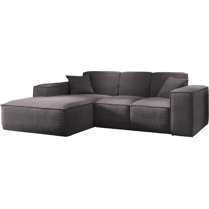 Kaiser Möbel Ecksofa Eckcouch SIENA L-Form, Stoff Poso/Salvador/Maloy/Artico/Velo, Einzelsofa, Bequem, originelles Design, praktisch, viele Farben – Bild 2
