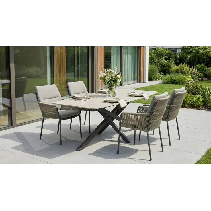 LC Garden »Como« Gartentisch Outdoortisch Sintered