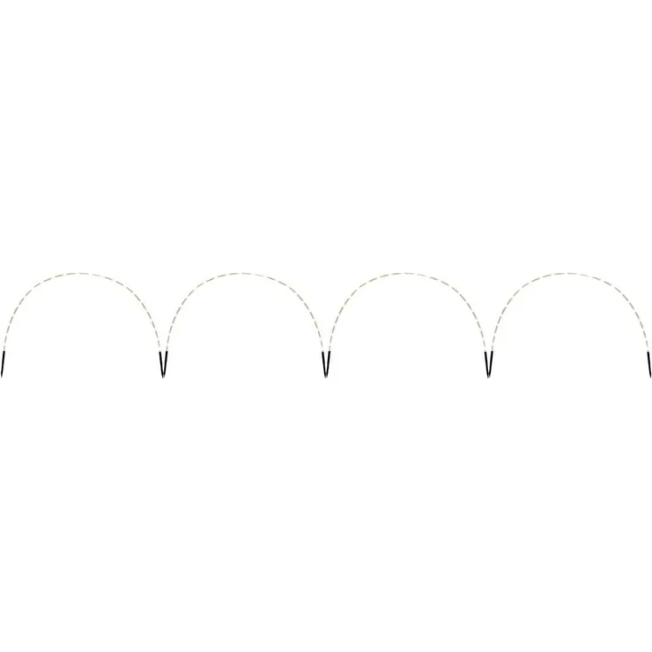 LED-Zaunleuchte 96 warmweiße LED