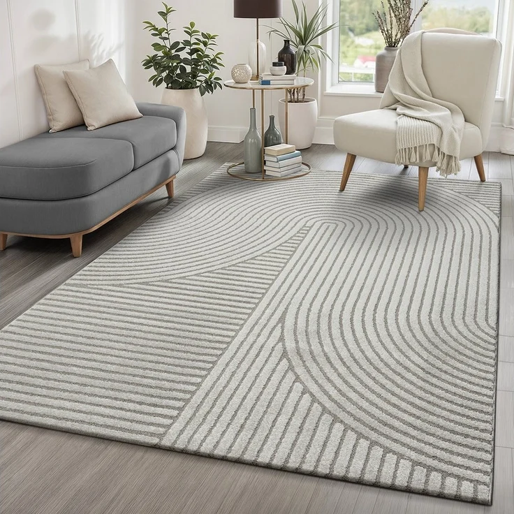 the carpet Teppich Everest, rechteckig, Höhe: 14 mm, moderner Wohnzimmer Teppich hohe Flordichte – Bild 5