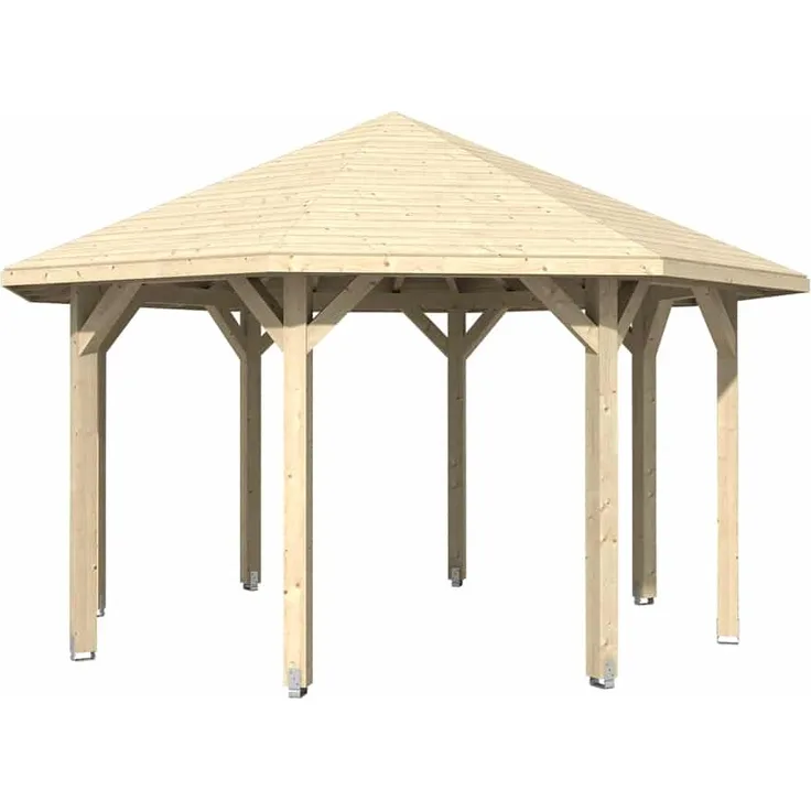 Skan Holz Holz Pavillon Nice 2 | Natur |