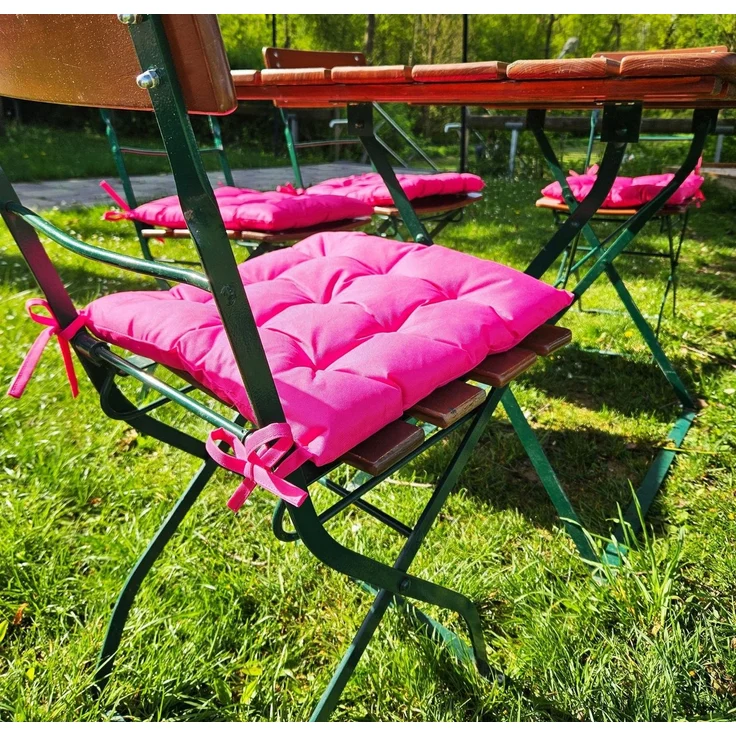 JACK Stuhlkissen JACK Outdoor 38x38cm Sitzkissen Lounge Kissen Sitzkissen Wasserfest, mit Lotus Effekt, robust, strapazierfähig, für Innen & Außen – Bild 3