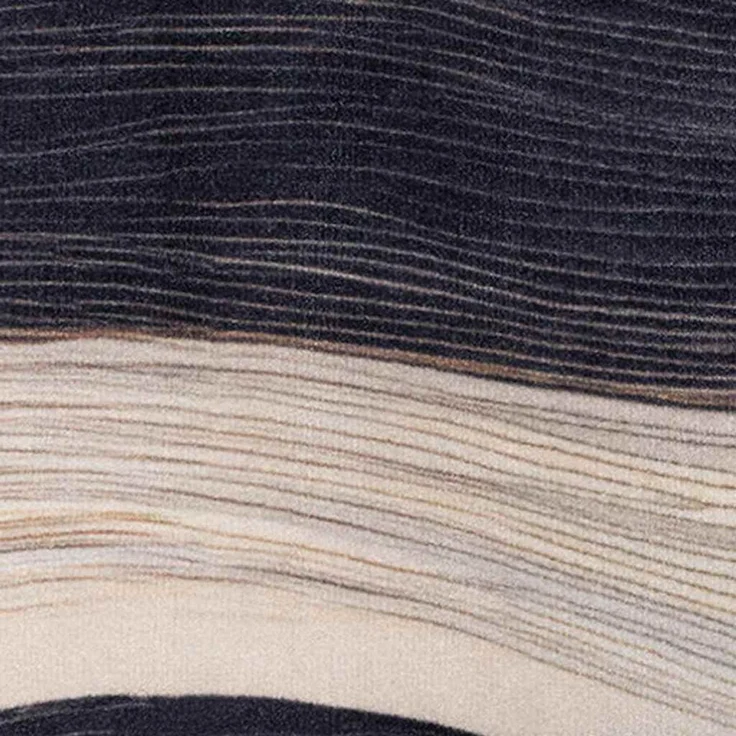 vidaXL Küchen Teppich Schwarz 150 x 45 cm Samt 42013420 – Bild 6