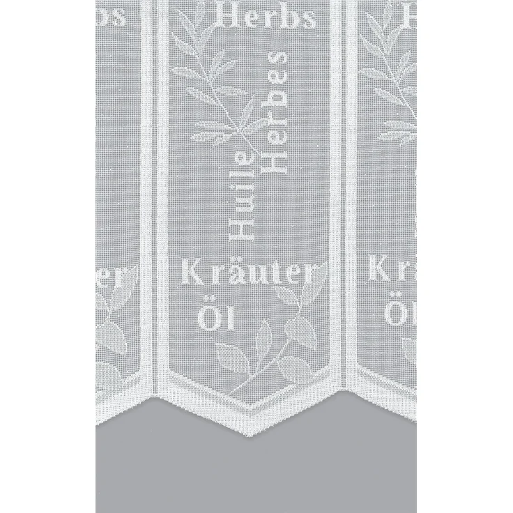Lysel Scheibengardine - Provence (Bx H) 150cm * 45cm weiß/weiß – Bild 3