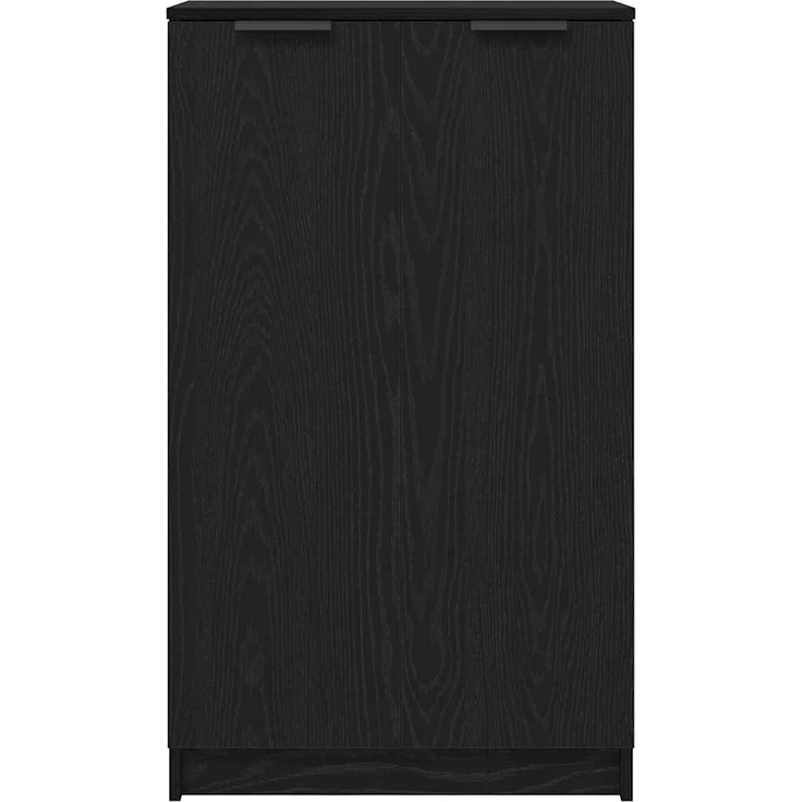 vidaXL Schuhschrank mit Regal Schwarz Eichen-Optik 59 x 35 x 100 cm 862102 – Bild 5