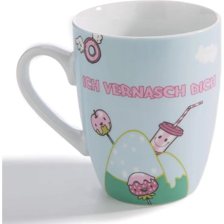 Nici 41450 Tasse Theodor ich vernasch dich Porzellan