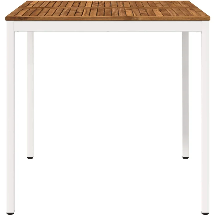 vidaXL Gartenbar-Tisch NAARDEN Natur und Weiß 110 x 108,5 x 105 cm 901344 – Bild 3