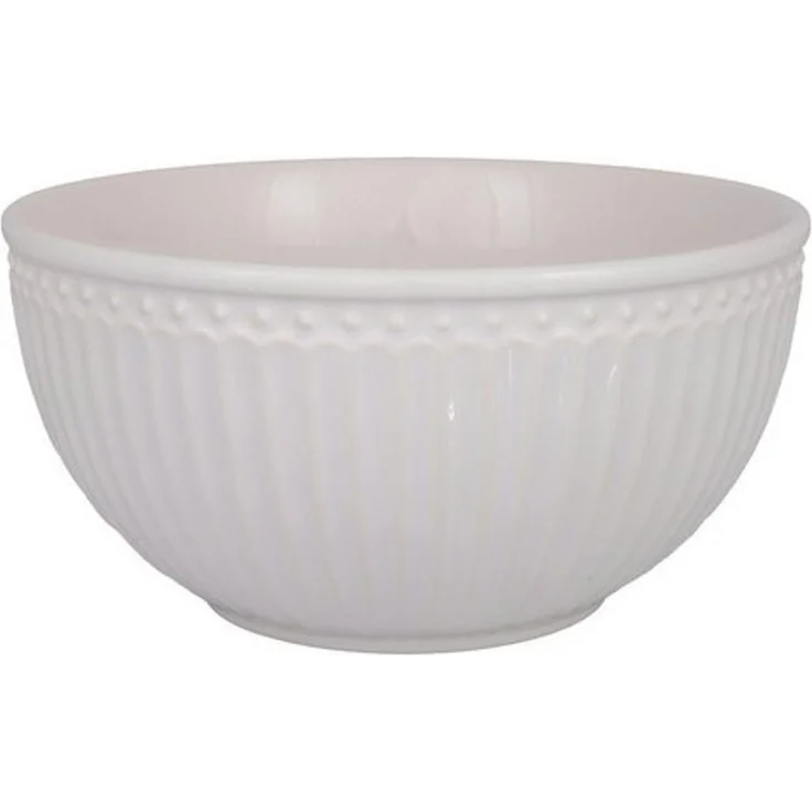 Greengate Servierschüssel 17 cm Alice white medium – Bild 2