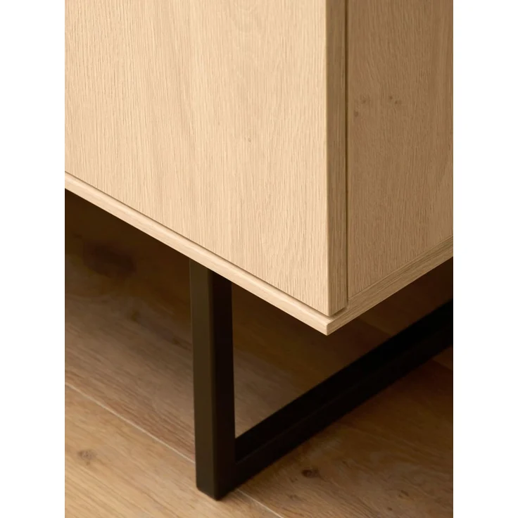 Garderobe Set 5-tlg. Breda in Eiche 215 cm – Bild 5