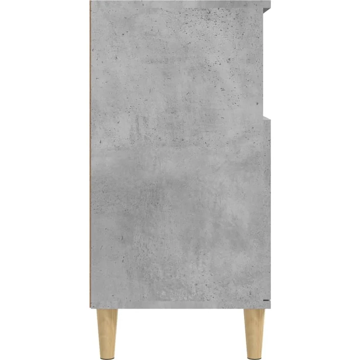Sideboard, Kommode Betongrau 60 x 35 x 70 cm Holzwerkstoff – Bild 7