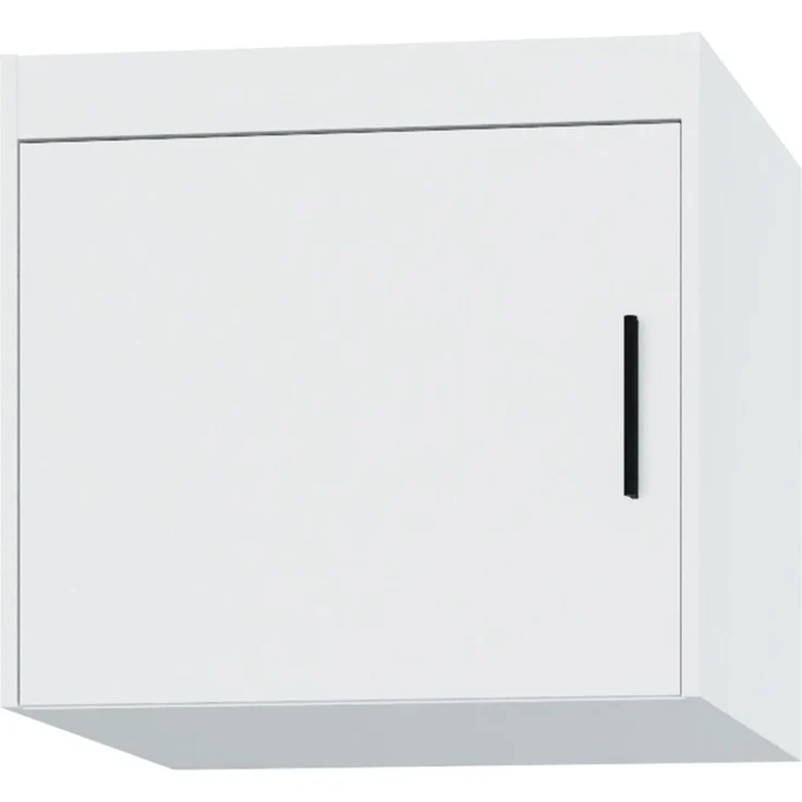 AX LIVING Schrankaufsatz Weiß Storicos 1T 59,9 x 55 x 53 cm – Bild 1
