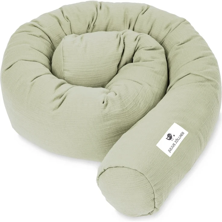 Julius Zöllner Bettschlange Musselin lime 180