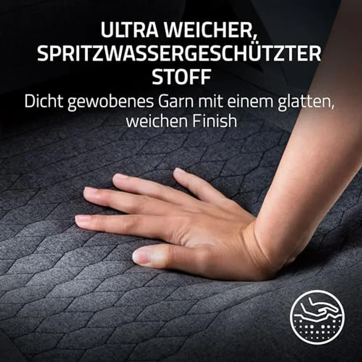 RAZER ISKUR V2 Fabric - Gaming-Stuhl mit integrierter Lendenwirbelstütze – Bild 9