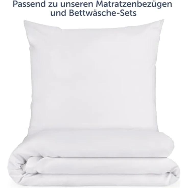Blumtal Kissenbezüge aus gebürstetem Mikrofaser-Gewebe, (2 Stück), mit Reißverschluss oder Verschlusslasche – Bild 6
