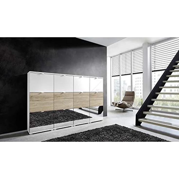 Germania 3263-177 Klappe/Front zum Schuhschrank Colorado in Sanremo-Eiche-Nachbildung, 52 x 42 x 2 cm (BxHxT), sonstige – Bild 5