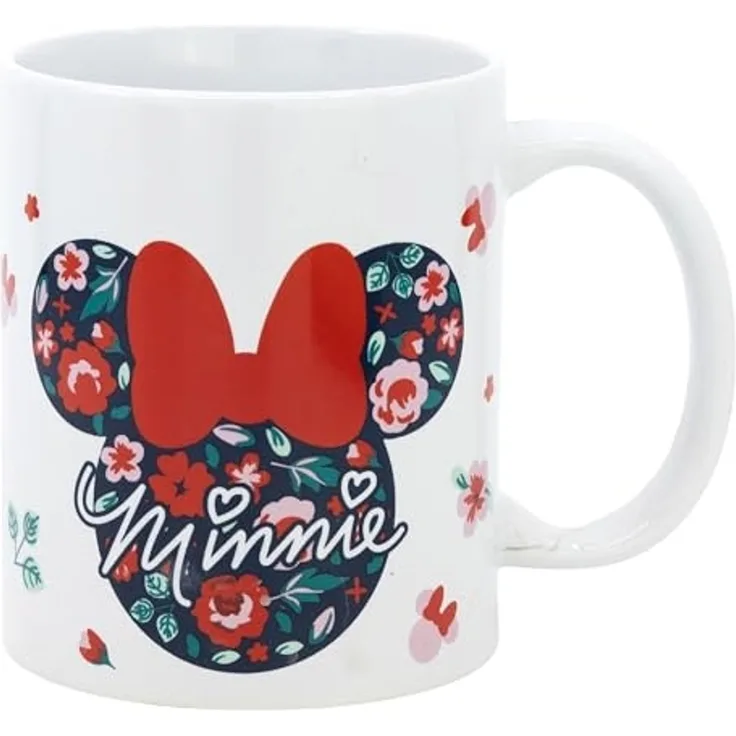 Tasse mit Disney Minnie Mouse Motiv Gardening ca. 325ml 11oz aus Keramik