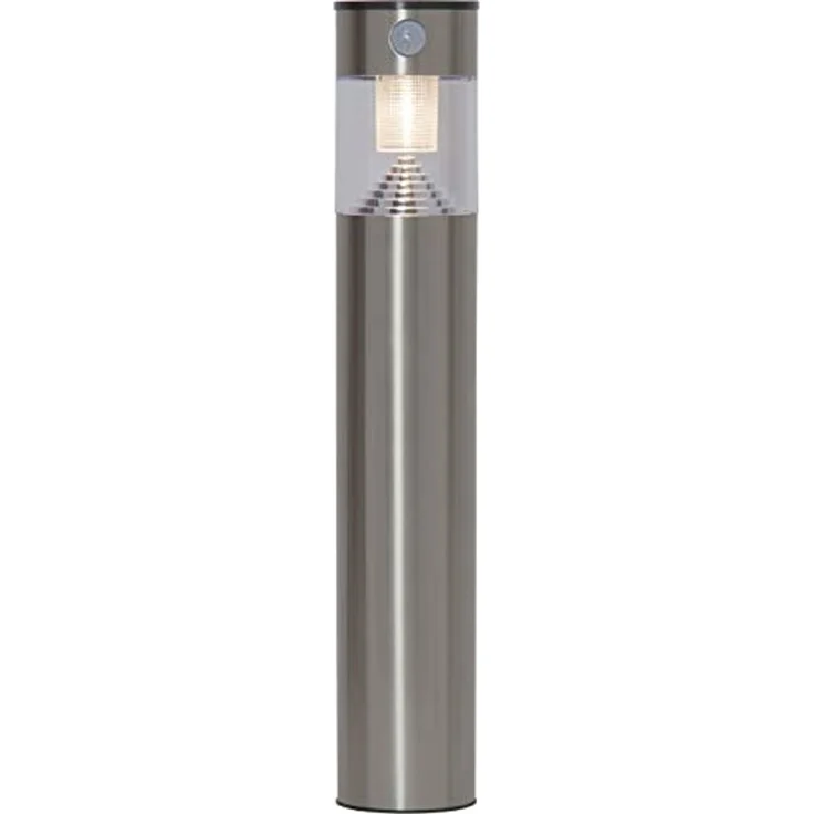Star LED-Solarlaterne 'Marbella', Edelstahl, 1 ww LED, – Bild 1
