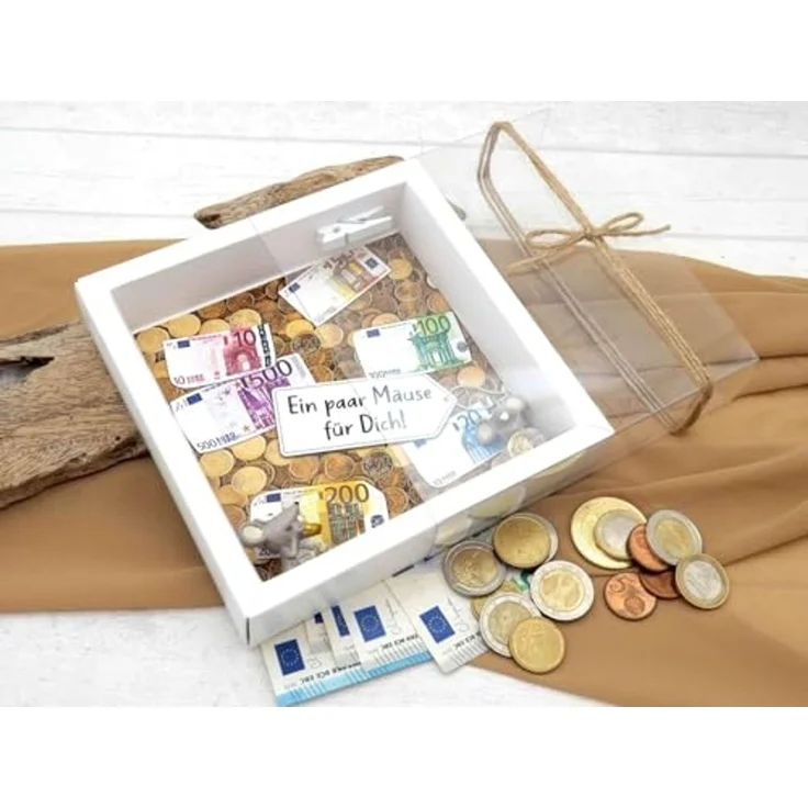 ZauberDeko Geschenkbox Geldgeschenk Verpackung Geldmäuse Mäuse Geld Geburtstag Geschenk – Bild 4