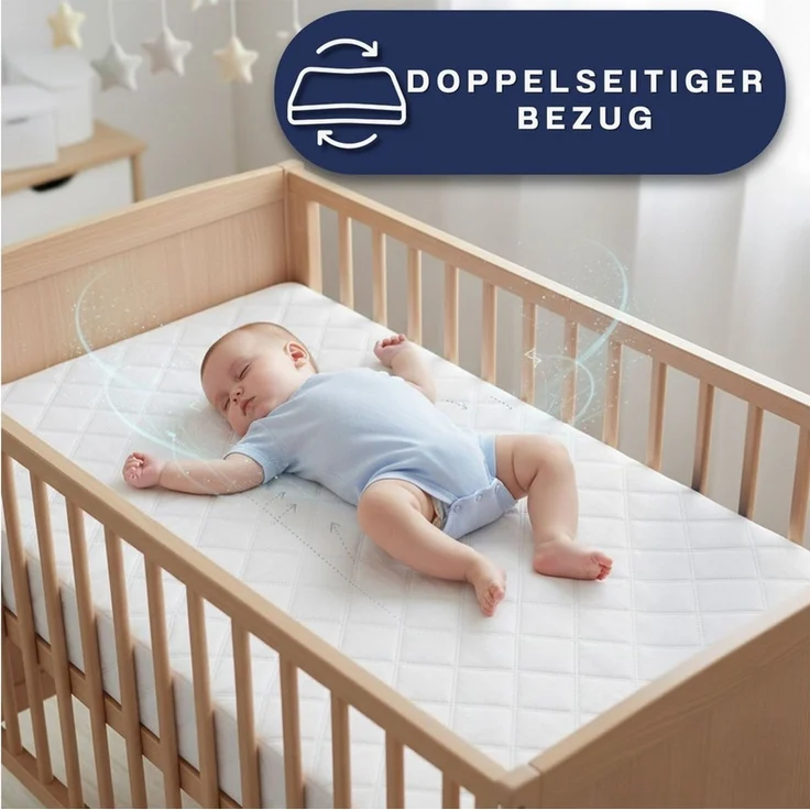 Babymatratze Matratze Kinderbett Mattress - Kindermatratze für Babybett, Totsy Baby – Bild 4
