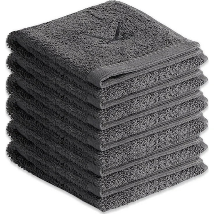 Sansibar Sylt Gästehandtücher Gästetücher 6er Set Frottier-Serie "Classic" (Set, 6-tlg), mit hochwertiger Sansibar Säbel-Stickerei, pflegeleicht – Bild 1