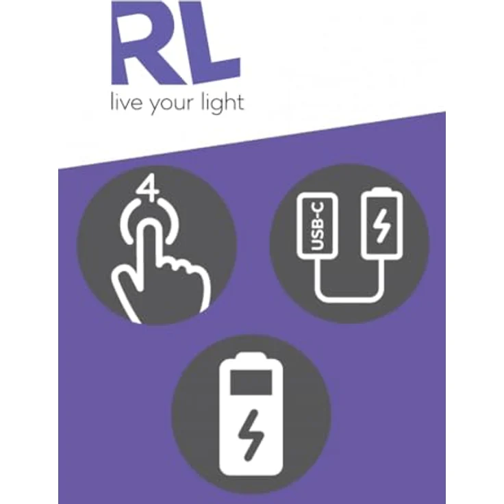 Trio Leuchten Lexie, Moderne Tafellampe schwarz mit smoke Glas, Touch-Dimmer, dimmbar, Rund, LED (nicht austauschbar) – Bild 7