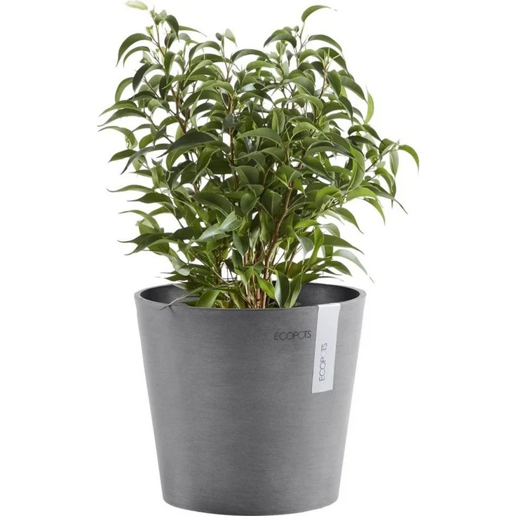 ECOPOTS Blumentopf AMSTERDAM Mini Grey, BxTxH: 17x17x14,9 cm – Bild 2