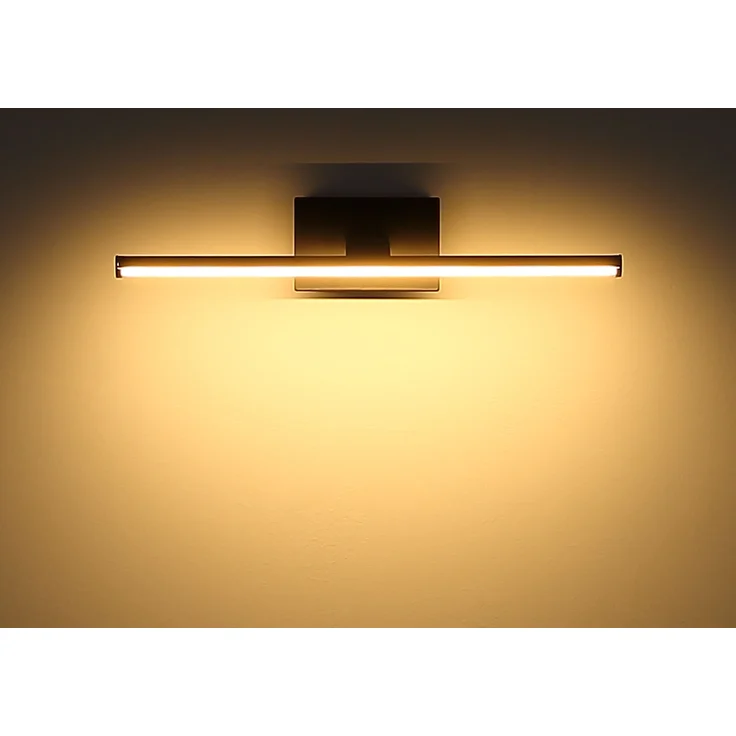 Akku Bilderlampe Messing kabellos zum Kleben, Breite 40cm – Bild 3