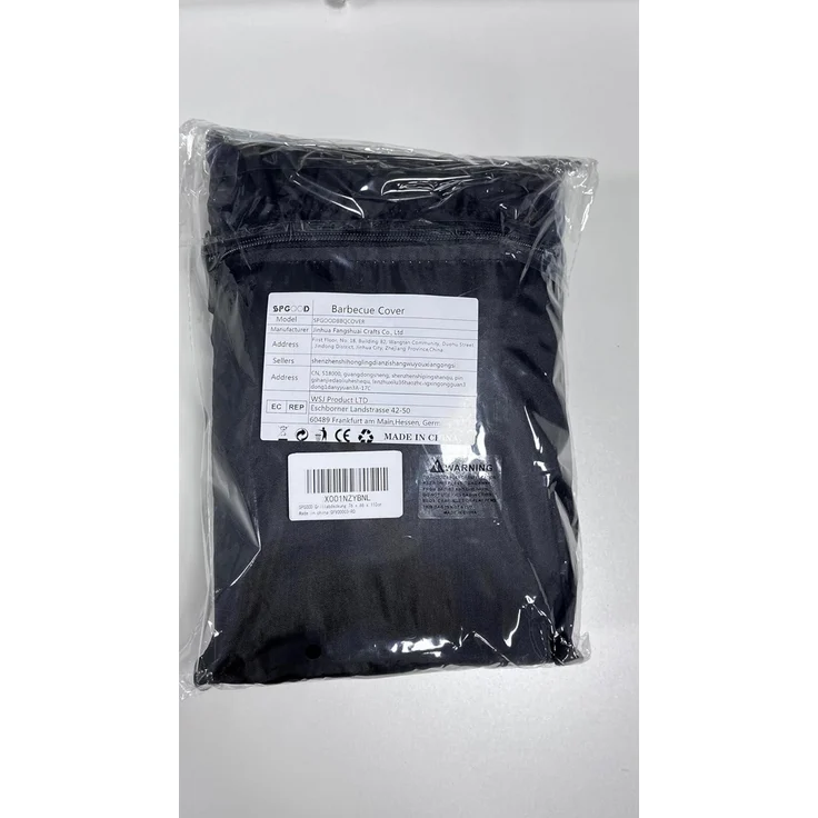  SPGOOD Grillabdeckung, wasserdicht, 420D Oxford-Stoff schwarz, 76 x 66 x 110 cm – Bild 8