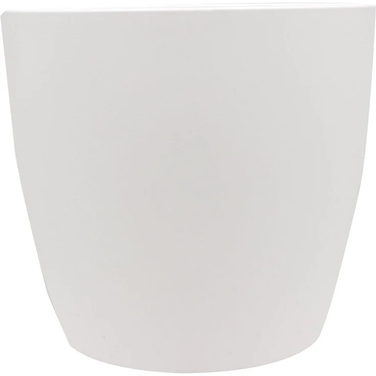 2friends Übertopf Berlin Pflanztopf Set, 2er Pack in Weiß - 30cm Ø, Outdoor und Indoor Eleganz für stilvolle Gärten – Bild 2