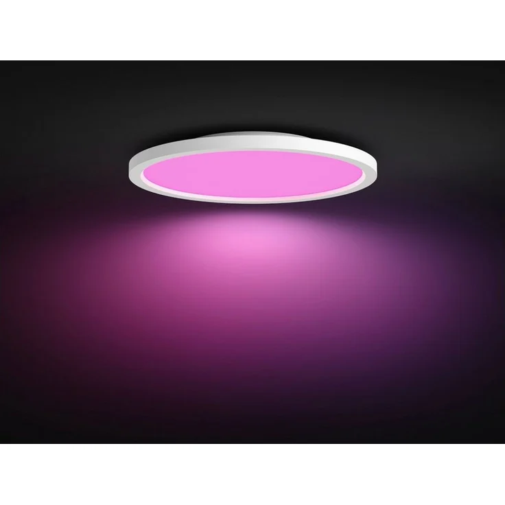 Philips Hue Devote Slim Deckenleuchte rund M weiß – Bild 2
