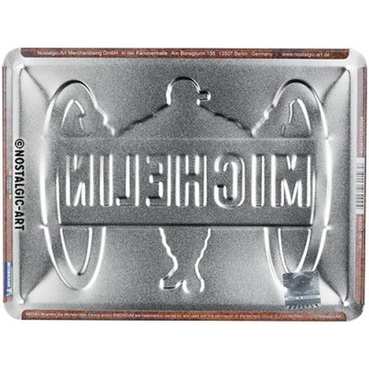 Nostalgic Art Blechschild Michelin Nostalgie - 15x20cm – Metall – Mehrfarbig – 26299 – Bild 3
