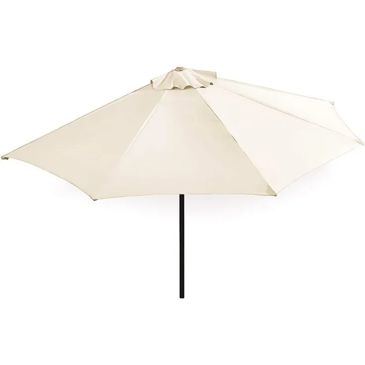 habeig Sonnenschirm Sonnenschirm halbrund #66 rechteckig Wandschirm für Balkone Terrassen