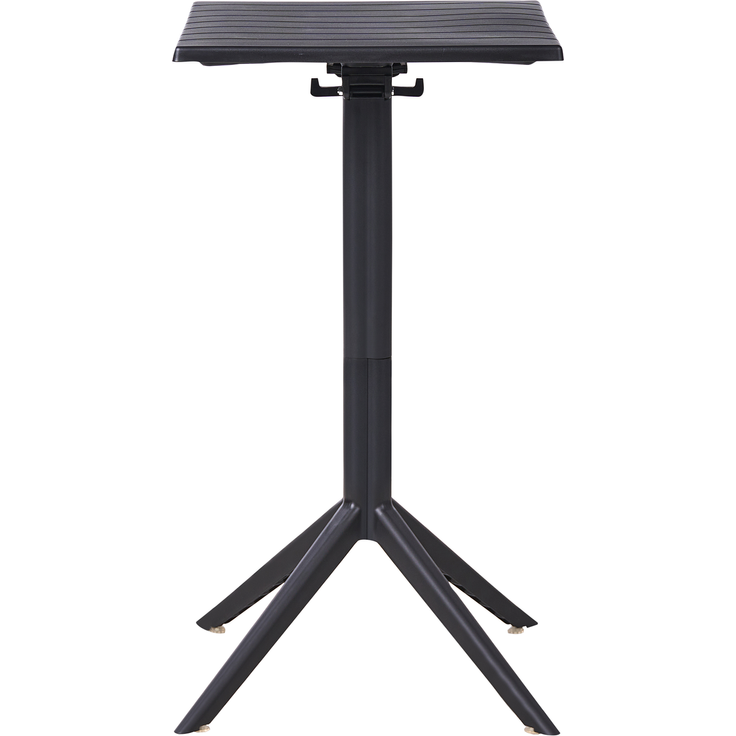 Gartentisch 'LEMNOS' Bartisch, Schwarz, 60 x 60 x 111 cm – Bild 4