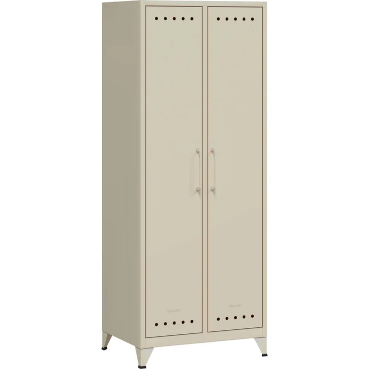 Bisley Fern Maxi Kleiderschrank aus Metall | Metallschrank im Retro-Instustrial Design in olivgrün, FERMAX-623 – Bild 2