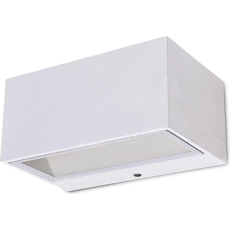LED-Außenwandleuchte, GEMINI, LED weiß 10,5W, 500 lm, 4000K B 140, H 65, T 89