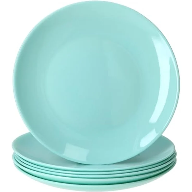 MamboCat Frühstücksteller MamboCat 6x Mint Kuchenteller Ø 19 cm Glas flache Teller Dessert – Bild 1