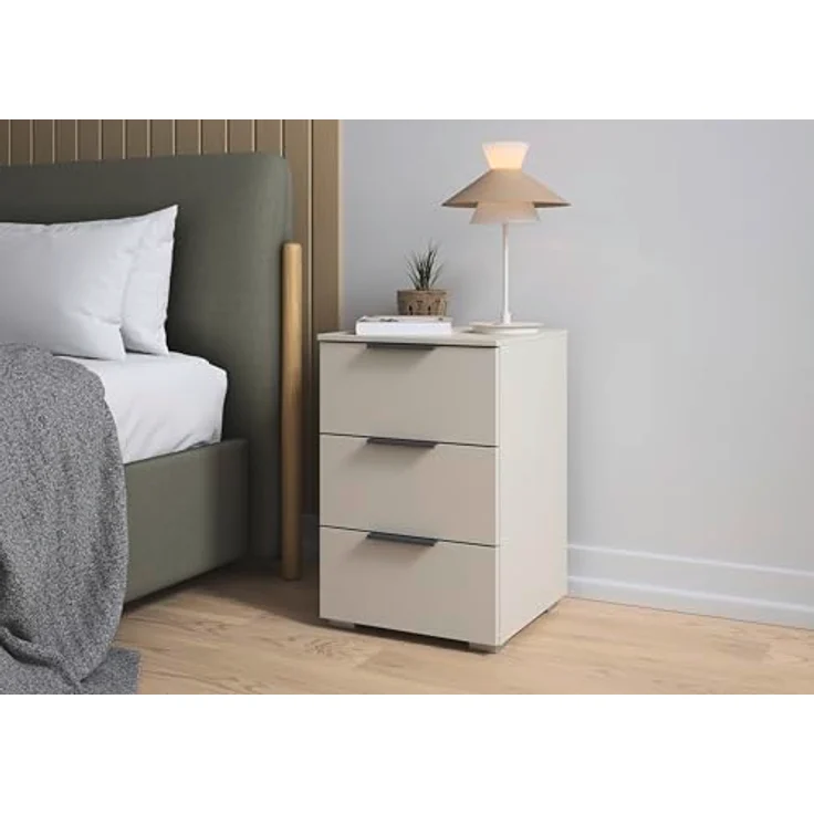 Rauch Möbel Alabama, Nachttisch-Paar, Farbe Beige, Maße 40x61x42 cm – Bild 2