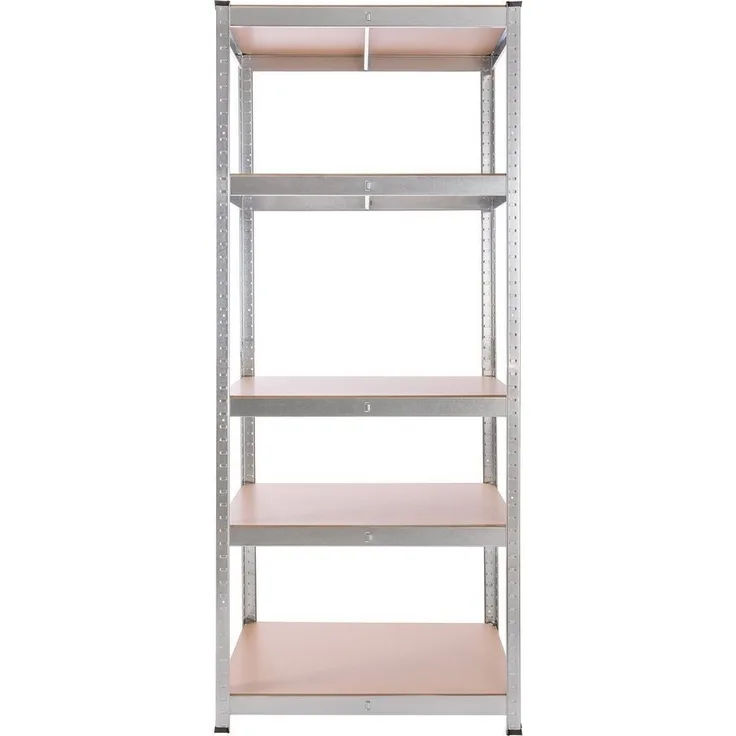 Arebos Schwerlastregal 180 x 75 x 45 cm 875 kg Steckregal Kellerragl Lagerregal