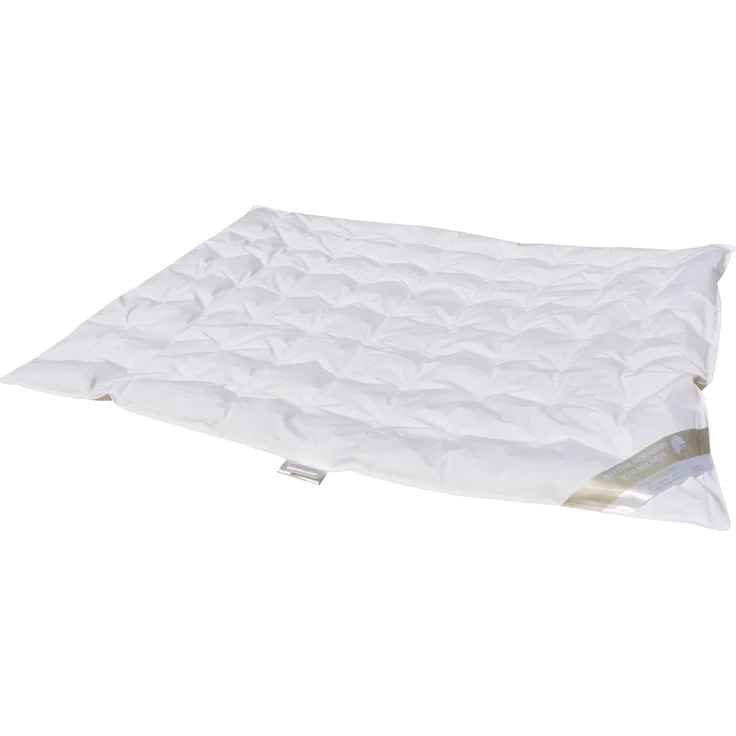 Betten Hofmann Baby Kinder leichte Sommerdecke Daunendecke 100x135 100% Daunen – Bild 2