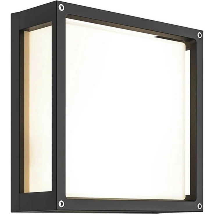 Lucande Außen-Wandleuchte Aurelien, Metall, Schwarz IP54, 2 x 15 W LED – Bild 5