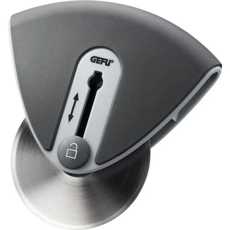 GEFU Pizzaschneider Pizzaschneider ROMA Edelstahl Pizzamesser Pizzarol – Bild 3