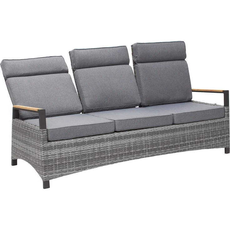 LC Garden »Keramo« Teak Living 3er Sofa Dreisitzer – Bild 2