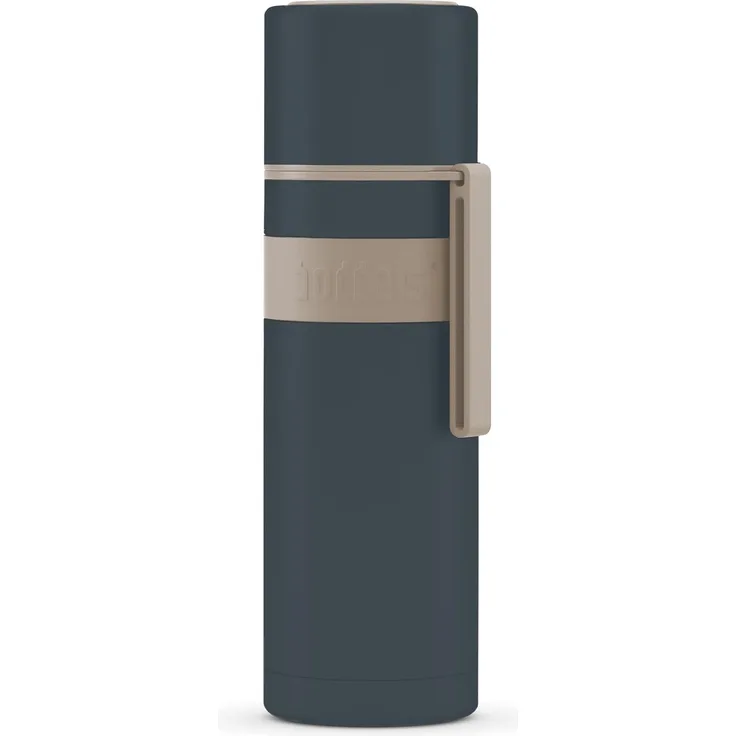 Boddels Isolierflasche Heet 500 ml taupe/anthrazitgrau