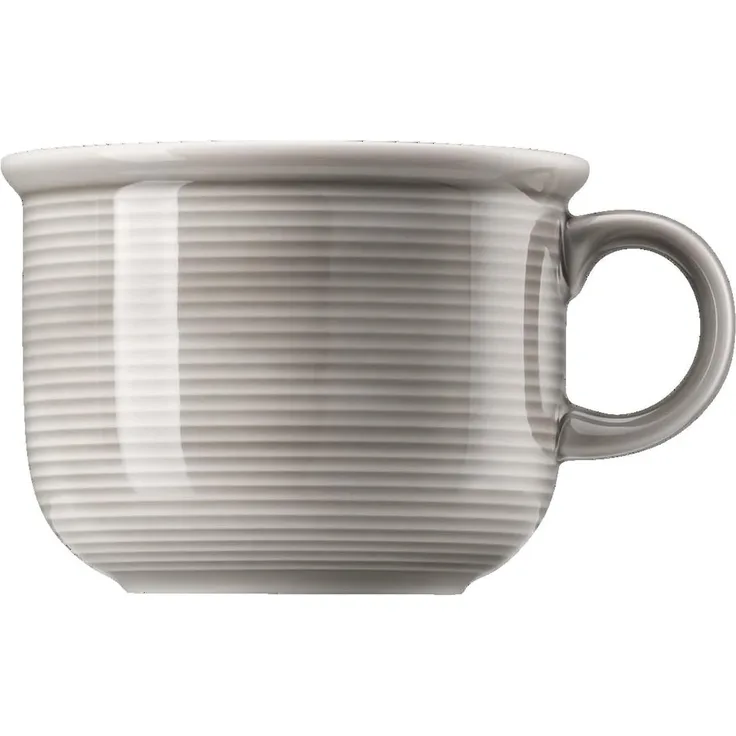 Kaffee-Obertasse Trend Colour Moon Grey Thomas Porzellan Kaffeetasse - Mikrowelle geeignet, Spülmaschinenfest