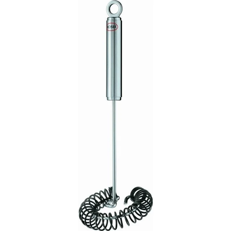 RÖSLE Spiralbesen Silikon, hochwertiger Saucenbesen für alle Bereiche des Topfbodens, Edelstahl-Silikon-Verbindung, spülmaschinengeeignet, 27 cm – Bild 2