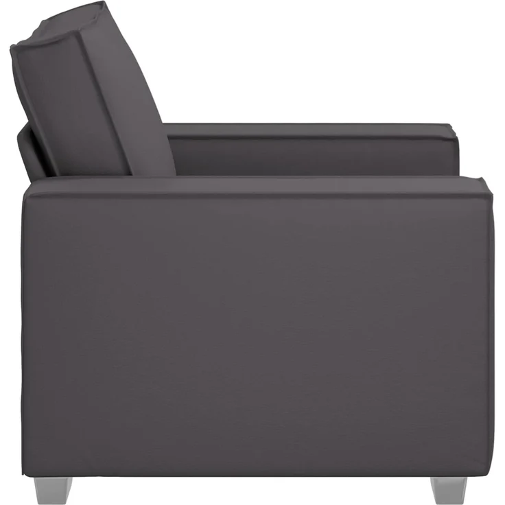vidaXL Sofasessel, Stoff Grau, 99 x 78 x 84 cm – Bild 3