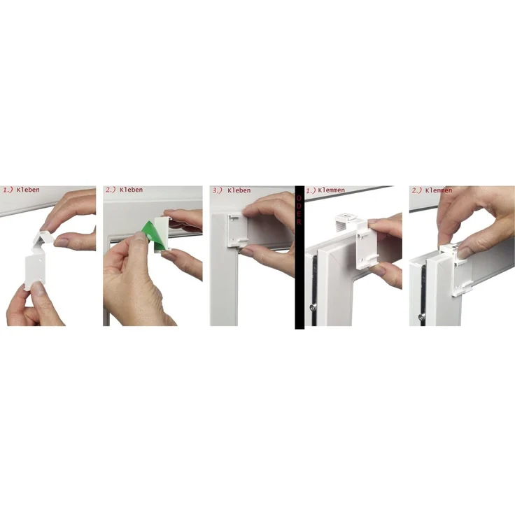 Seitenzugrollo EASYFIX Rollo Thermo ENERGIESPAREND, GARDINIA, verdunkelnd, mit Bohren/ohne Bohren, freihängend, abdunkelnd mit Thermobeschichtung – Bild 3